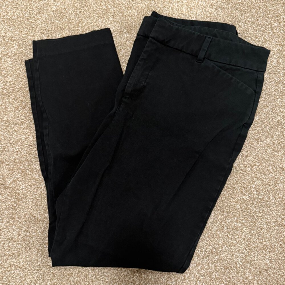 Old Navy high-rise pixie black pants, size 14